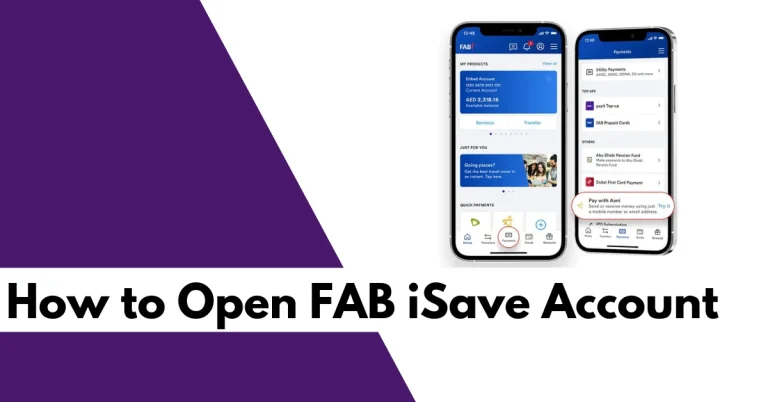 How to Open FAB iSave Account