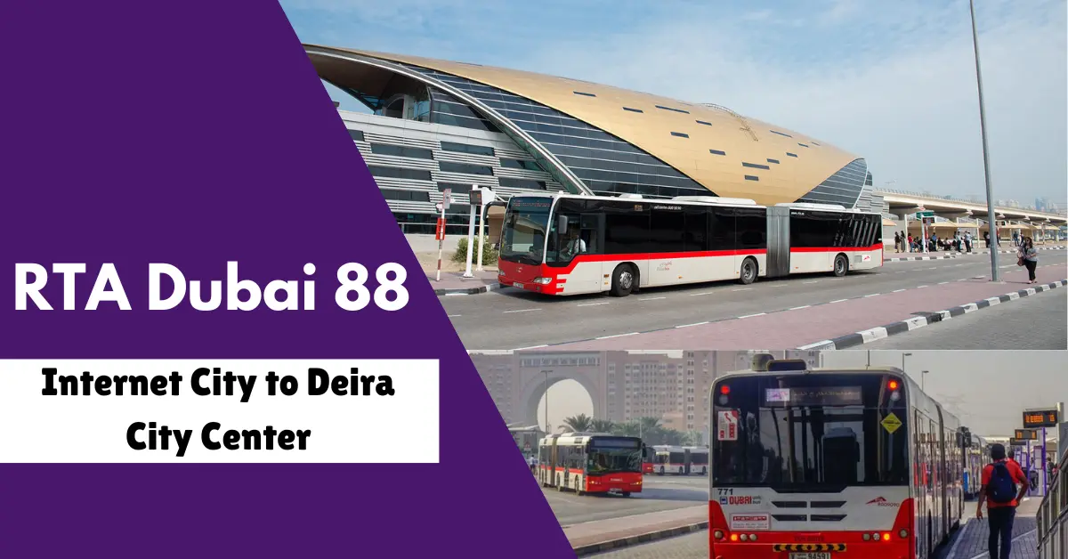 RTA 88 Dubai Timings
